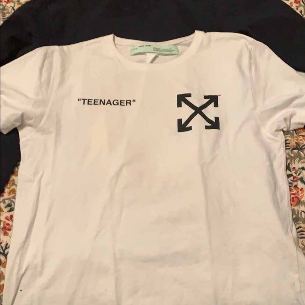 Off white Bart Simpson t shirt